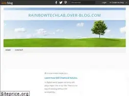 Sites similar to rainbowtechlab.over-blog.com