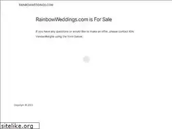 Sites similar to rainbowweddings.com