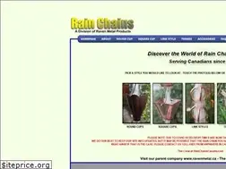 Sites similar to rainchainscanada.com