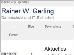 Sites similar to rainer-gerling.de