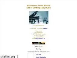 Sites similar to rainerburck.de