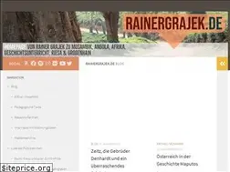 Sites similar to rainergrajek.de