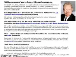 Sites similar to rainerhrauschenberg.de
