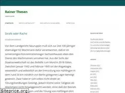 Sites similar to rainerthesen.de