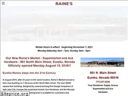 Sites similar to rainesmarket.com