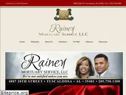 Sites similar to raineymortuary.com