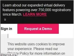 Sites similar to rainfocus.com