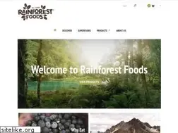 Sites similar to rainforestfoods.com