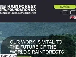 Sites similar to rainforestfoundationuk.org