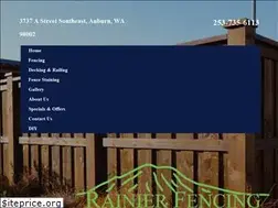 Sites similar to rainierfenceanddeck.com