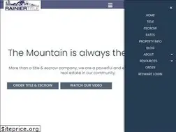 Sites similar to rainiertitle.com
