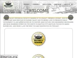 Sites similar to rainiervalleyhistory.org