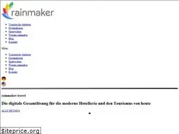 Sites similar to rainmaker.travel