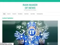 Sites similar to rainmakerofnews.com