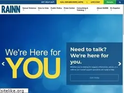 Sites similar to rainn.org