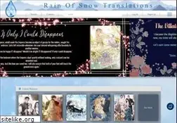 Sites similar to rainofsnow.com