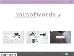 Sites similar to rainofwords.com