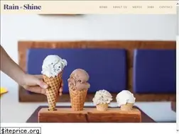 Sites similar to rainorshineicecream.com