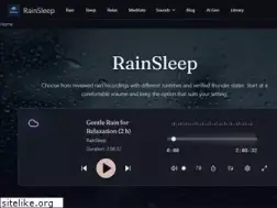 rainsleep.net
