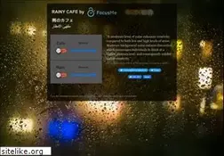 Sites similar to rainycafe.com
