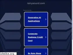 Sites similar to rainysound.com