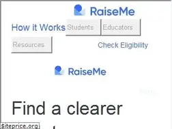 Sites similar to raise.me
