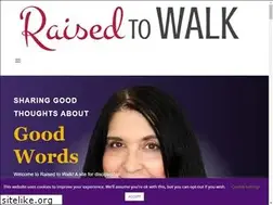 Sites similar to raisedtowalk.org