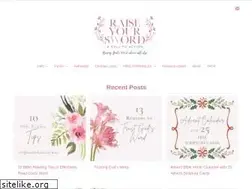 Sites similar to raiseyoursword.com