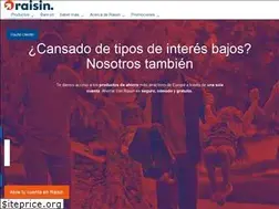 Sites similar to raisin.es