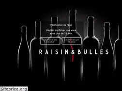 Sites similar to raisinetbulles.com