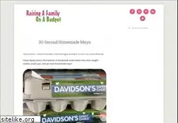 Sites similar to raisingafamilyonabudget.com