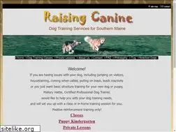 Sites similar to raisingcaninemaine.com
