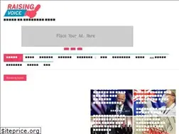 Sites similar to raisingvoice.com