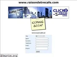 Sites similar to raisondetrecafe.com