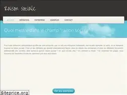 Sites similar to raisonsociale.fr