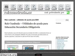 Sites similar to raizcuadrada.es