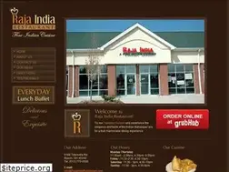 Sites similar to rajaindiarestaurant.com