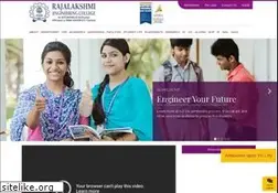 Sites similar to rajalakshmi.org