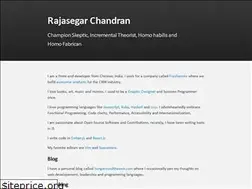 Sites similar to rajasegar.github.io