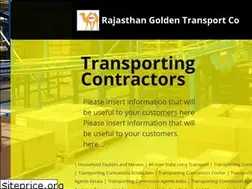 Sites similar to rajasthangoldentransportco.com