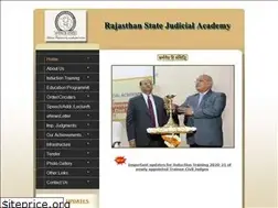Sites similar to rajasthanjudicialacademy.nic.in