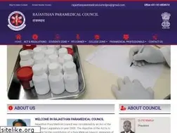 Sites similar to rajasthanparamedicalcouncil.org
