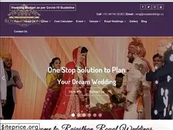 Sites similar to rajasthanroyalweddings.com
