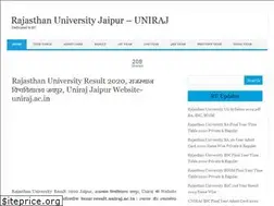 Sites similar to rajasthanuniversity.in