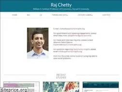 Sites similar to rajchetty.com