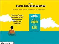 Sites similar to rajeevbalasubramanyam.com