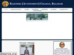 Sites similar to rajendracollege.nic.in
