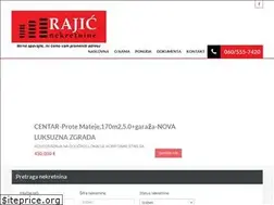 Sites similar to rajicnekretnine.rs