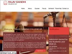 Sites similar to rajivgandhicollegeoflaw.in