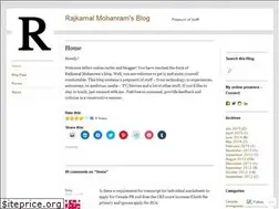 Sites similar to rajkamalm.wordpress.com